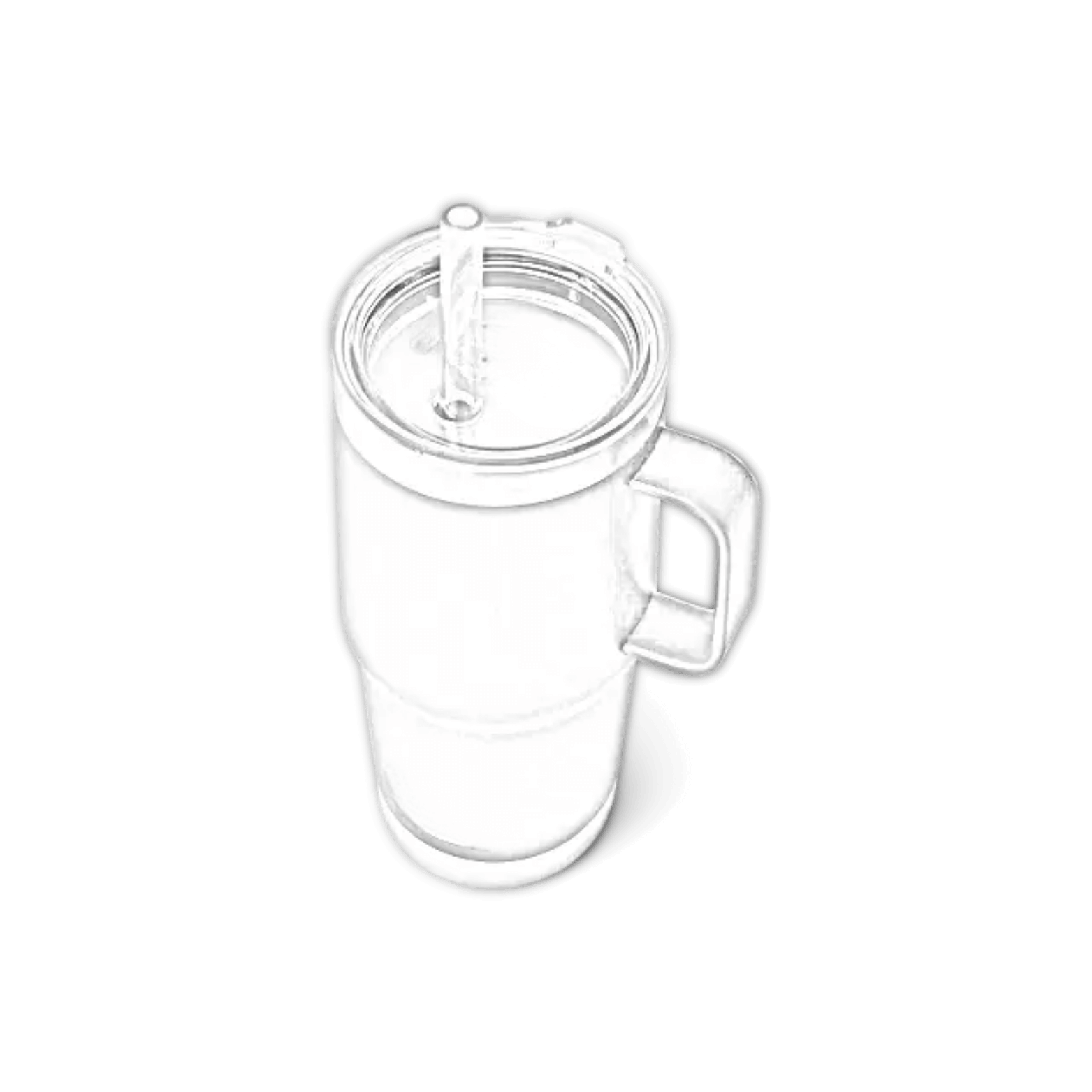 Customisable 25 oz YETI Rambler straw mug with laser-engraved design in black, durable stainless steel, ideal for outdoor use