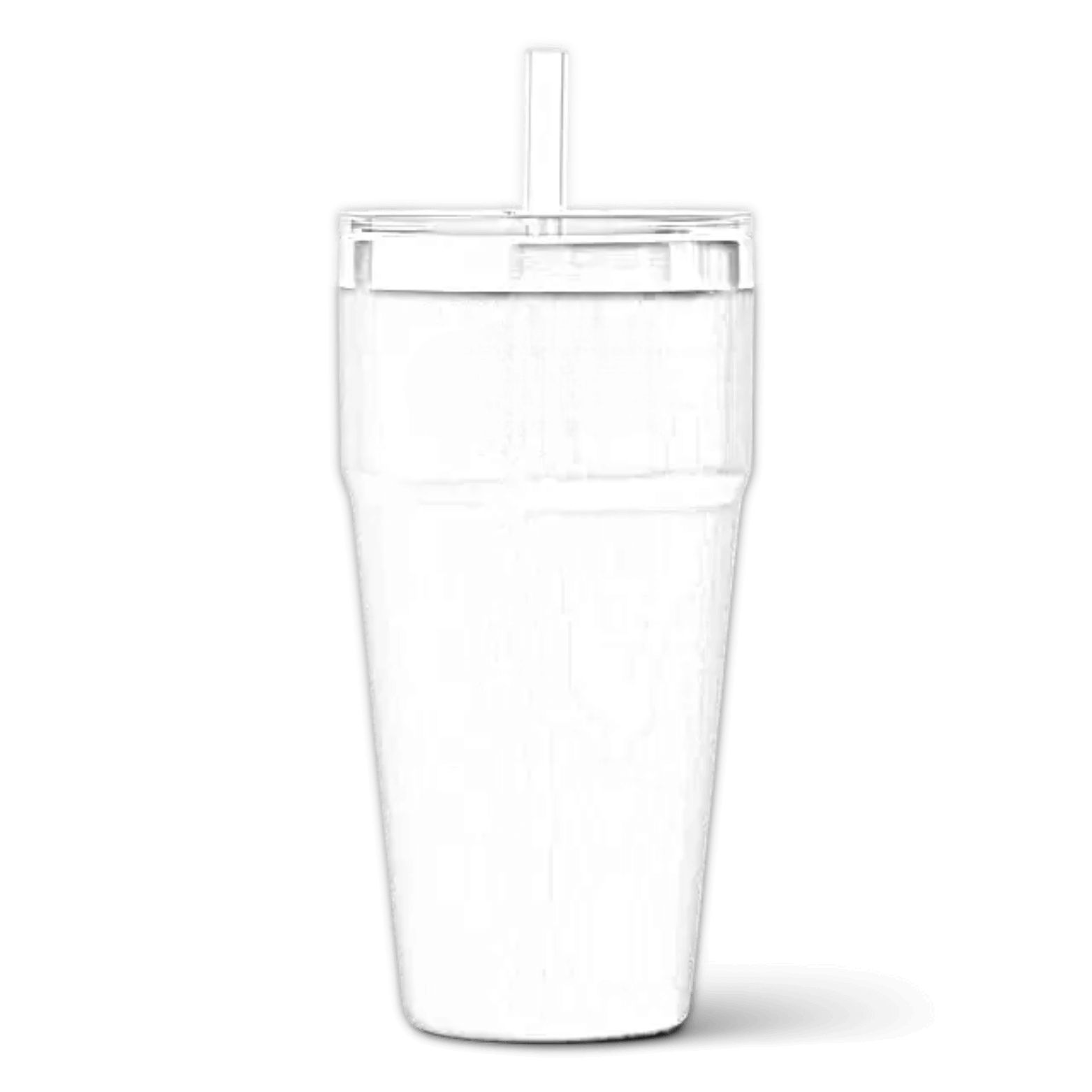 Customizable black YETI Rambler 26 oz (769ml) straw stackable cup with laser engraving, designed for outdoor and everyday use.