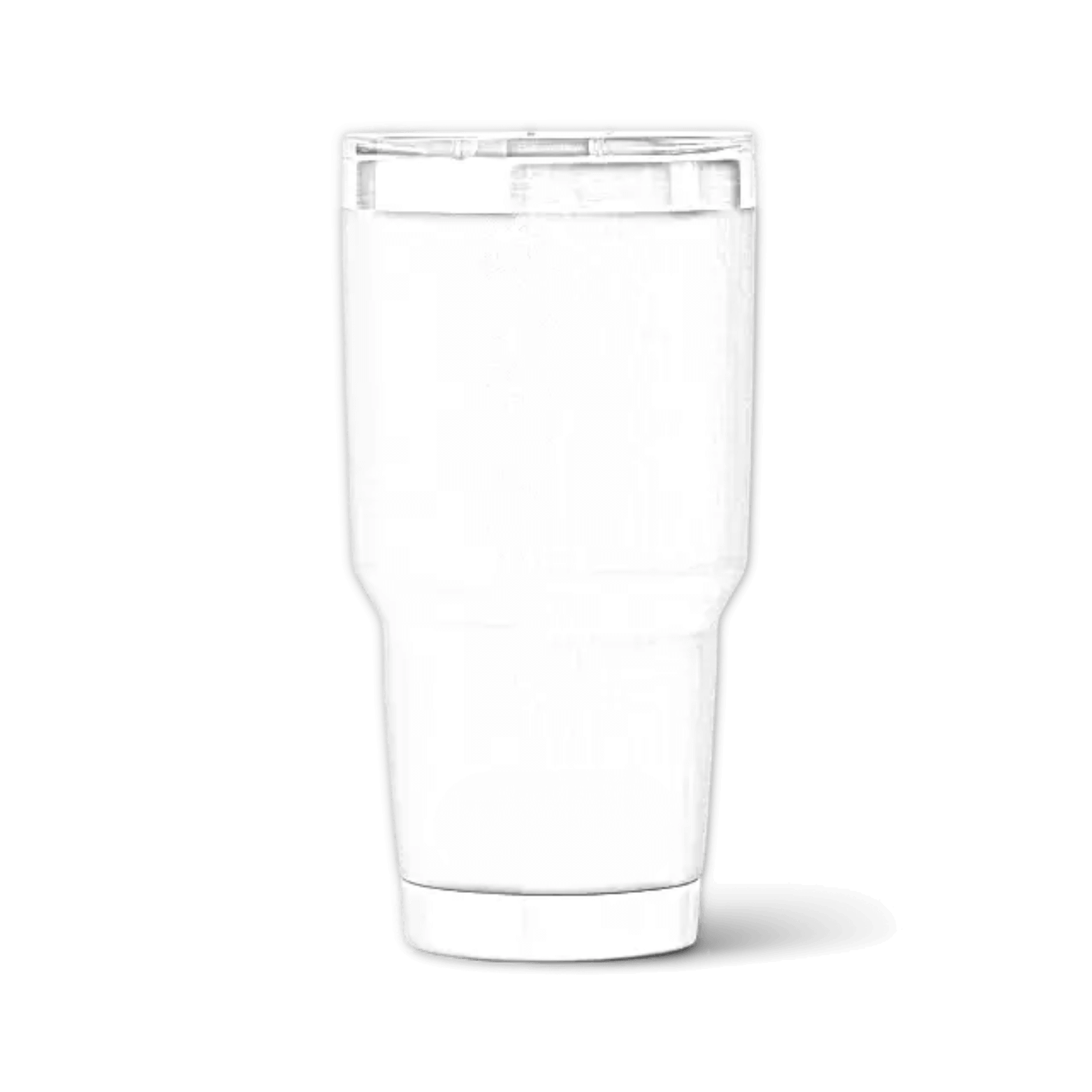 Black YETI Rambler 30 oz tumbler with customizable laser engraving by ETCH, featuring a durable stainless steel design.