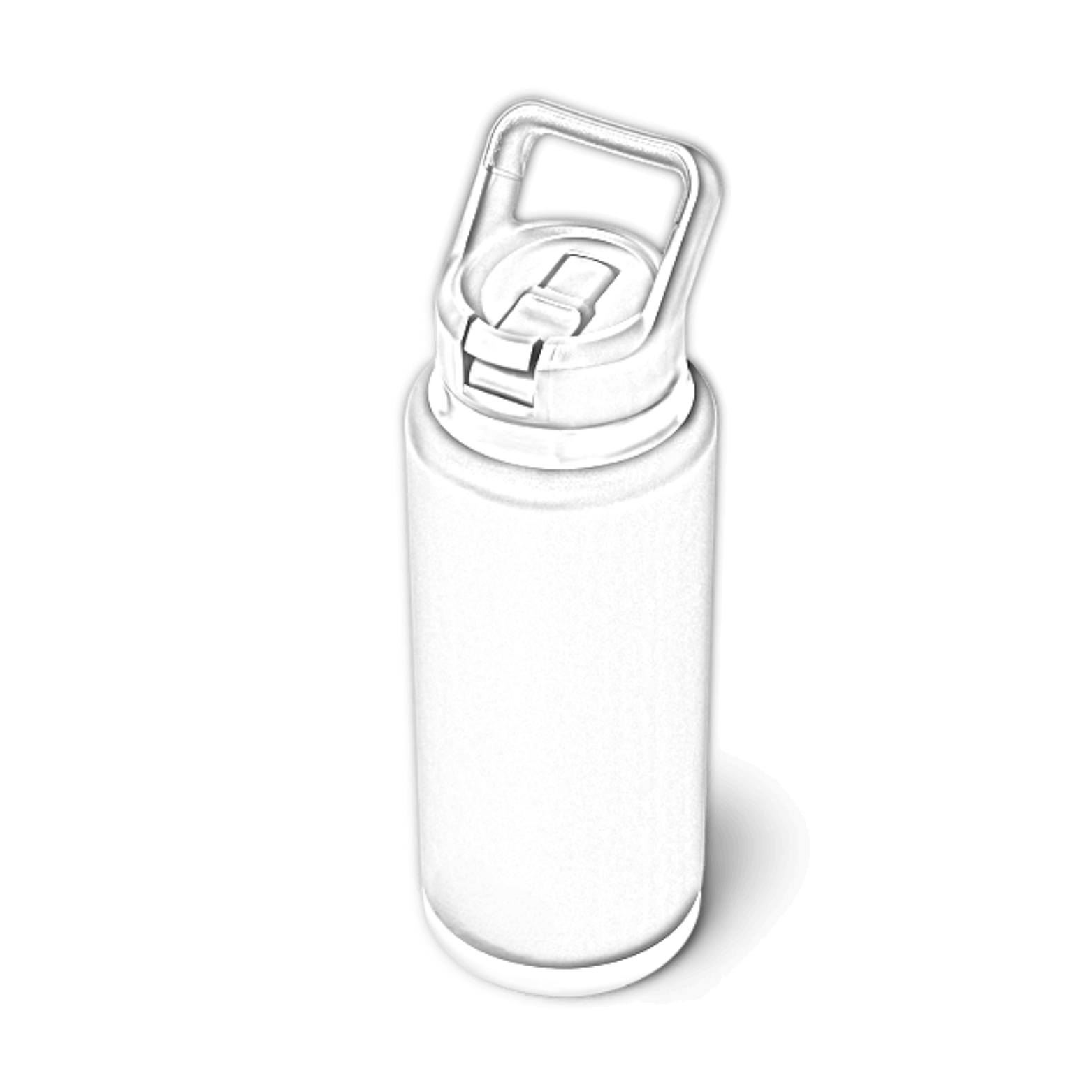 Customizable 36 oz YETI Rambler bottle with straw lid, featuring engraved design on stainless steel for outdoor hydration.