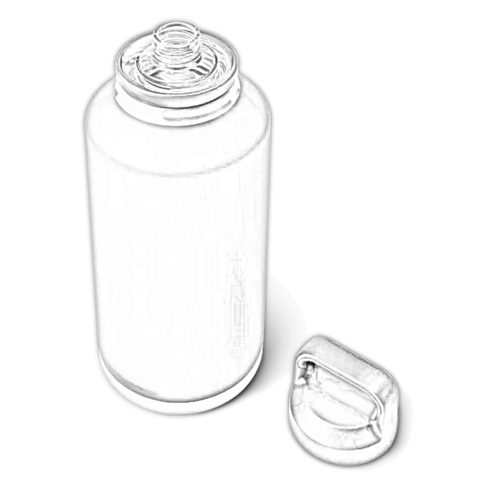 Customizable 64 oz YETI Rambler Bottle with Chug Lid in black, featuring laser-engraved ETCH branding and durable stainless steel design.