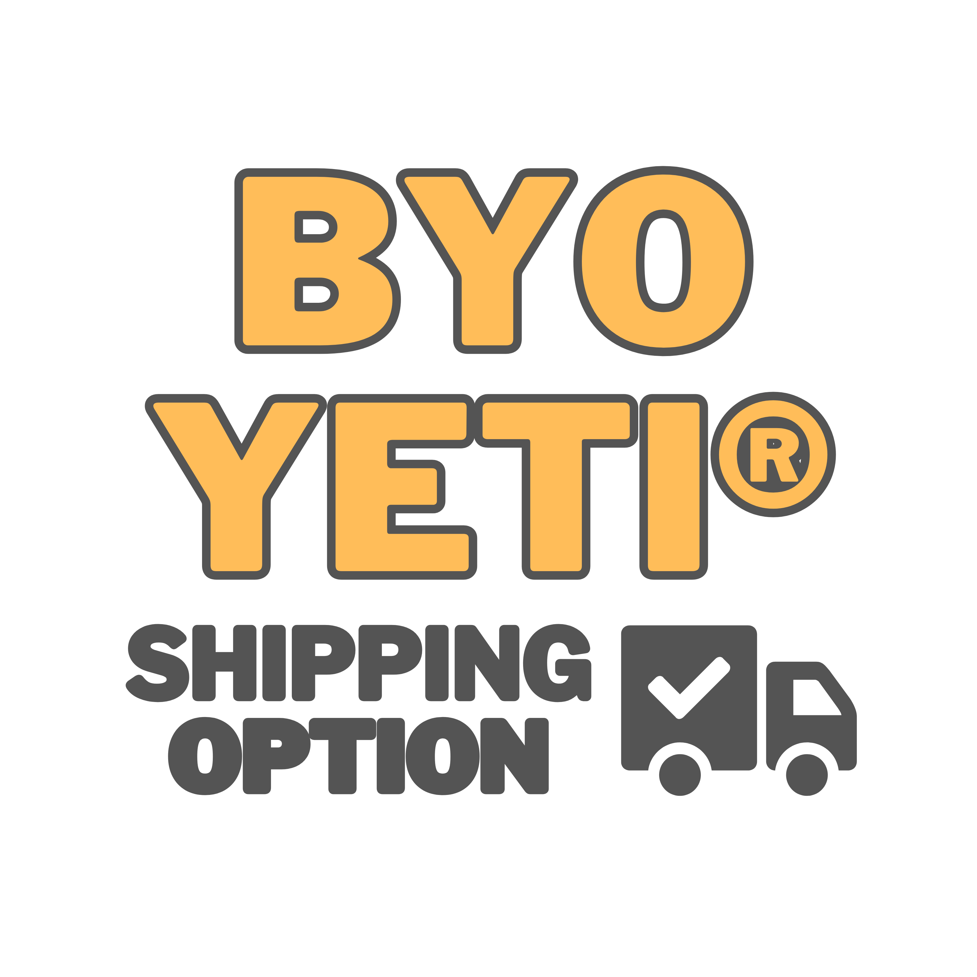 BYO YETI® Shipping Option